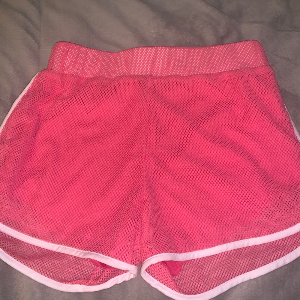 peachy girl pink mesh set